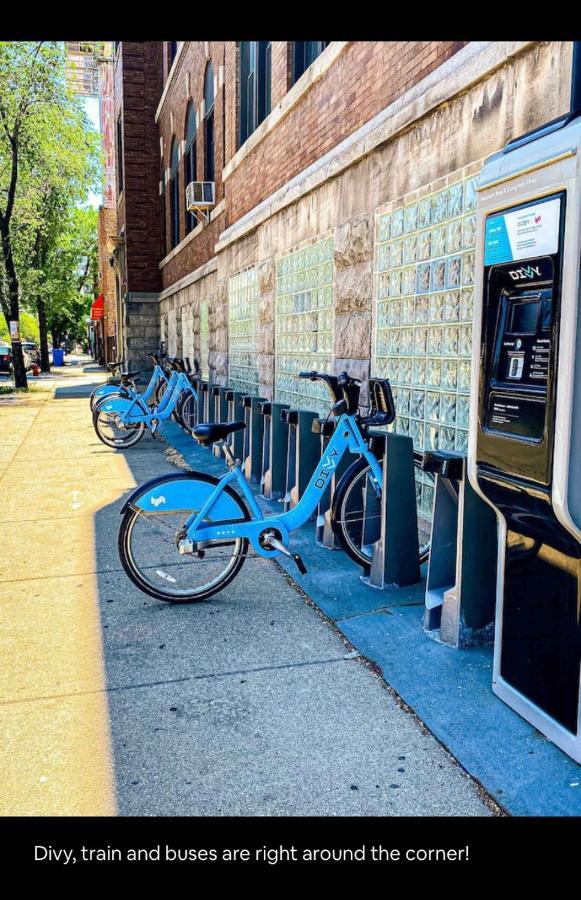 Apartment Emalux Near Downtown,bus,train,hospitals,united-center,fulton Market *