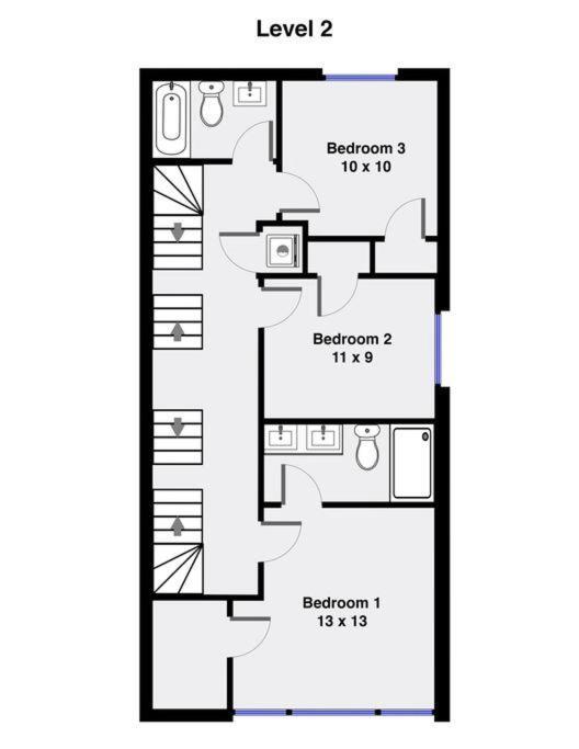 Apartment Breathtaking Downtown Penthouse B - Sleeps 11 *