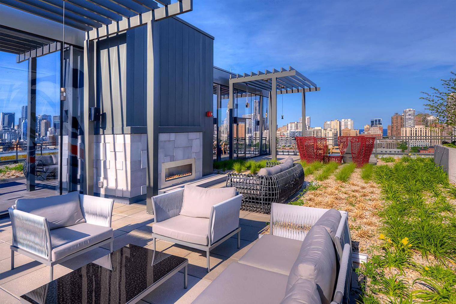 Near North 2br W Roof Gym Nr Red Line Chi-580 Apartment Chicago
