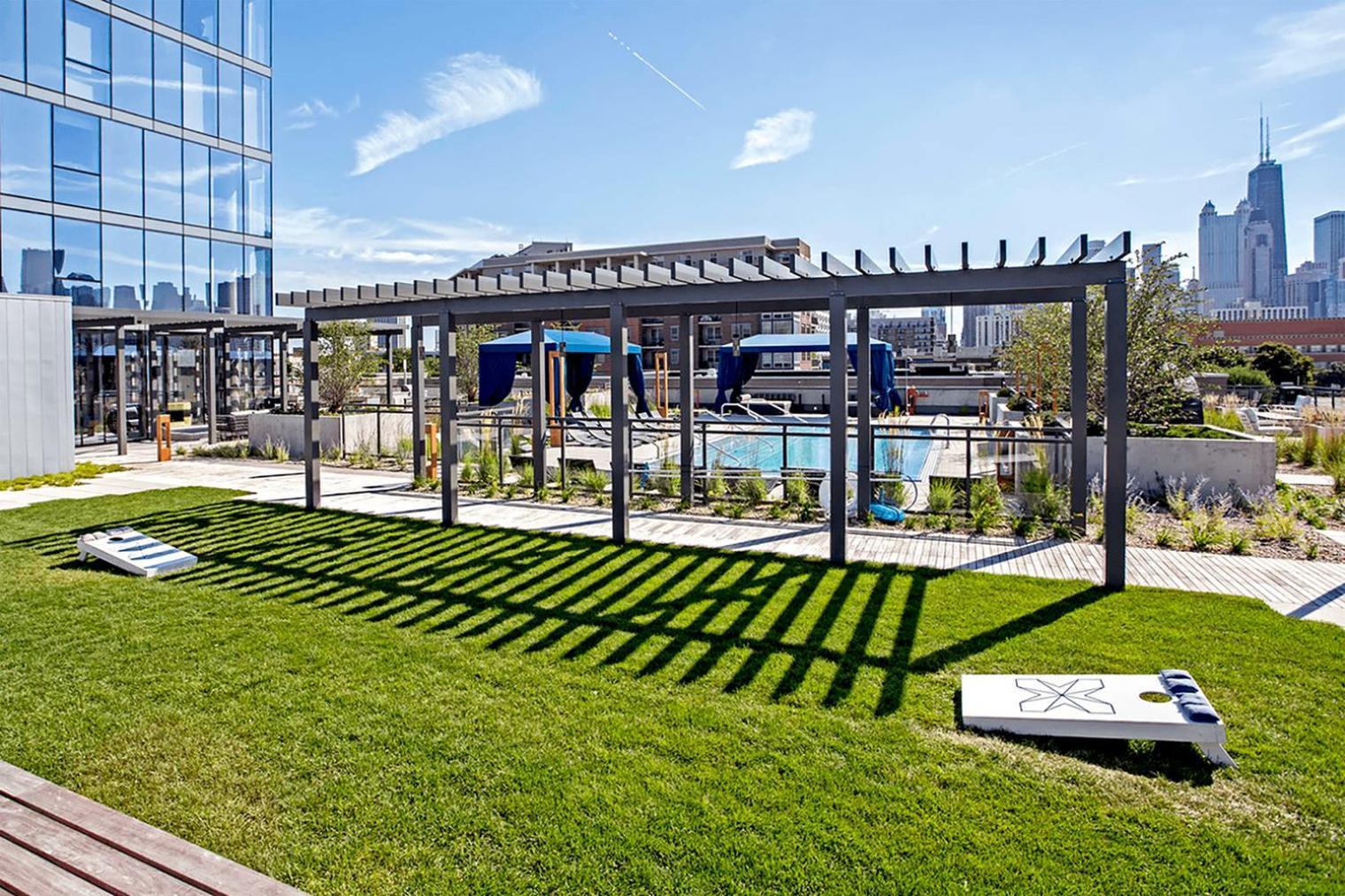 Near North 2br W Roof Gym Nr Red Line Chi-580 Apartment Chicago