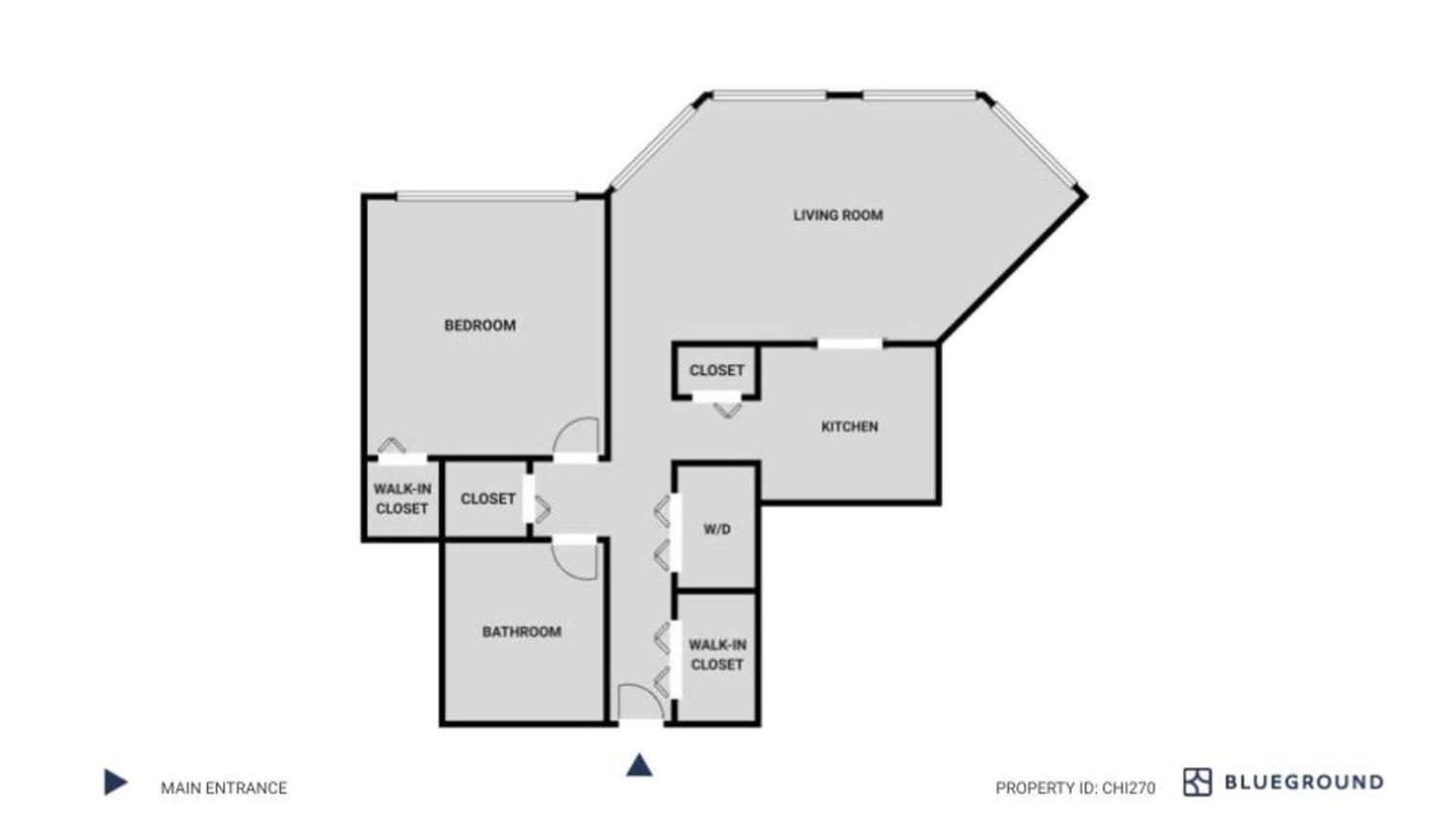 River N 1br W Gym Pool Nr Oak St Chi-270 Apartment Chicago