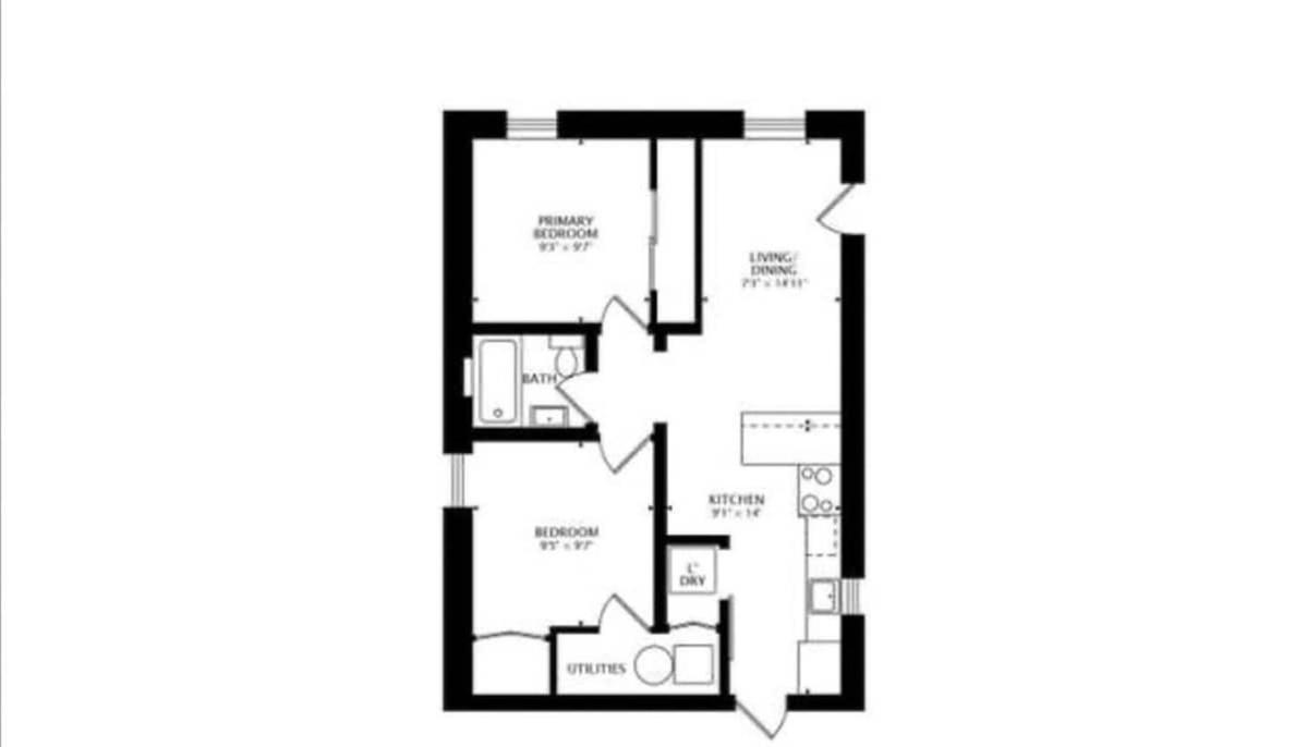 Apartment Modern 2br With Patio & Cozy Space *