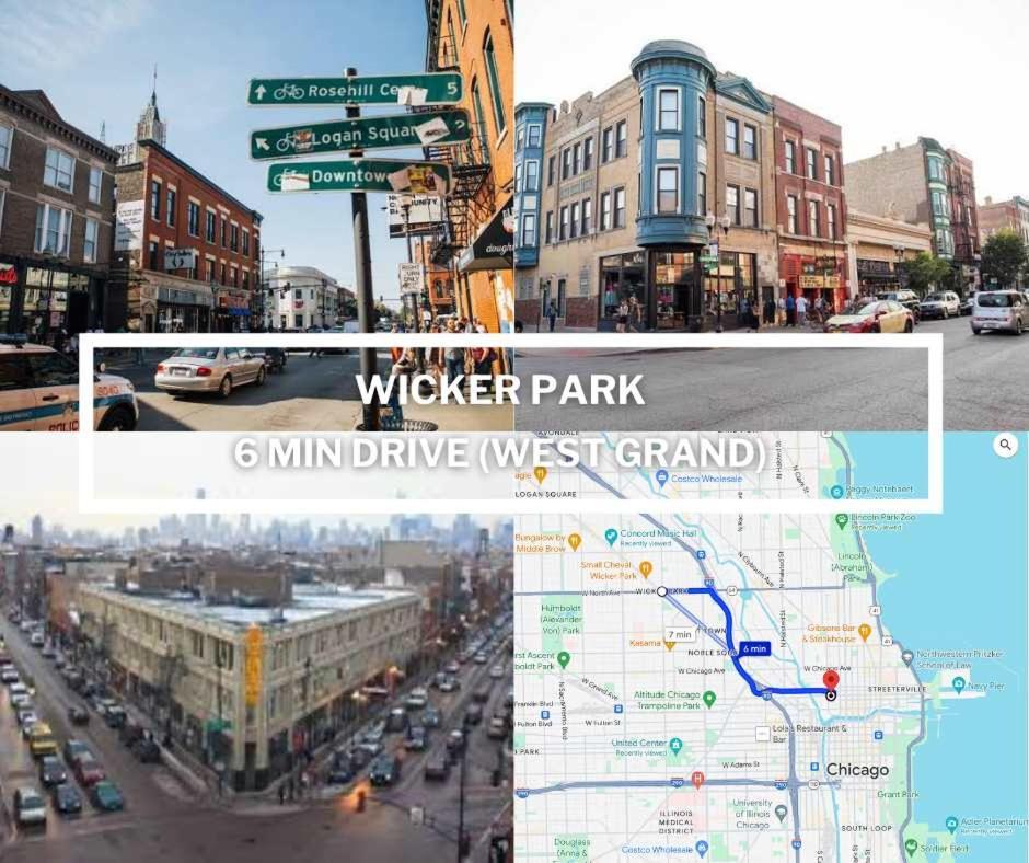 Apartment Chic River North 2br 2ba With Private Balcony *