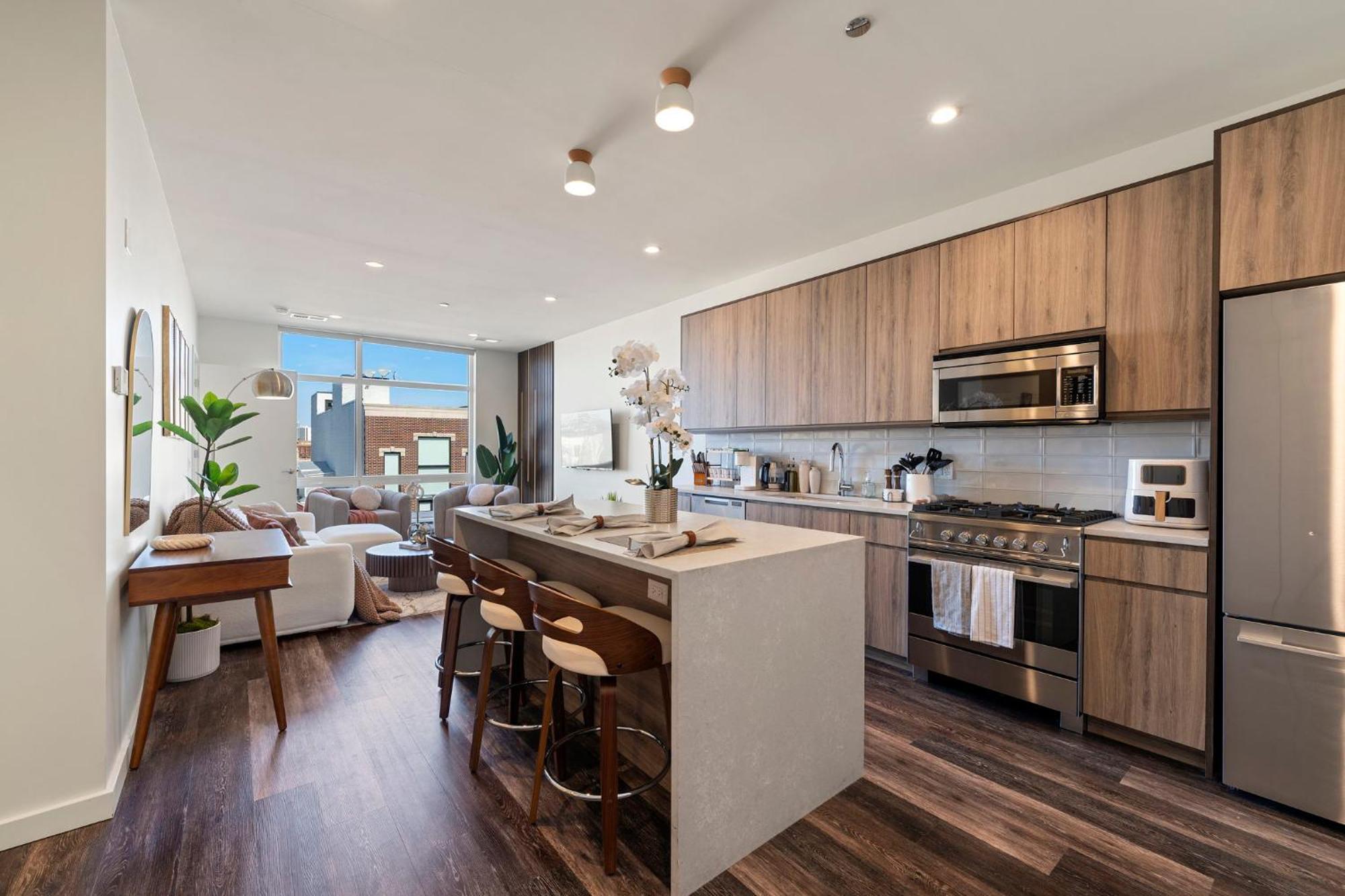 Apartment Luxury 2bd-2ba View-gym-rooftop *