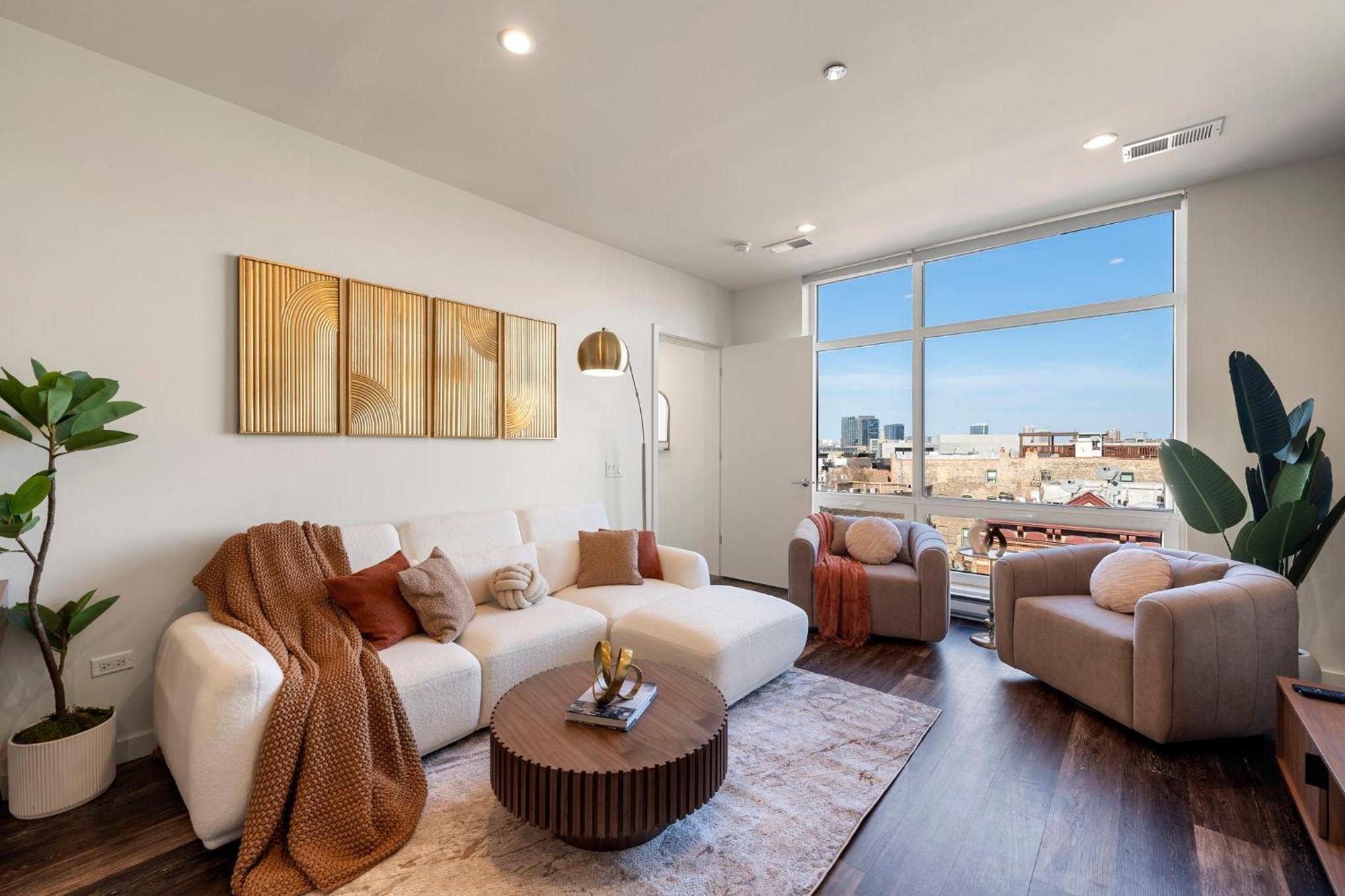Apartment Luxury 2bd-2ba View-gym-rooftop *
