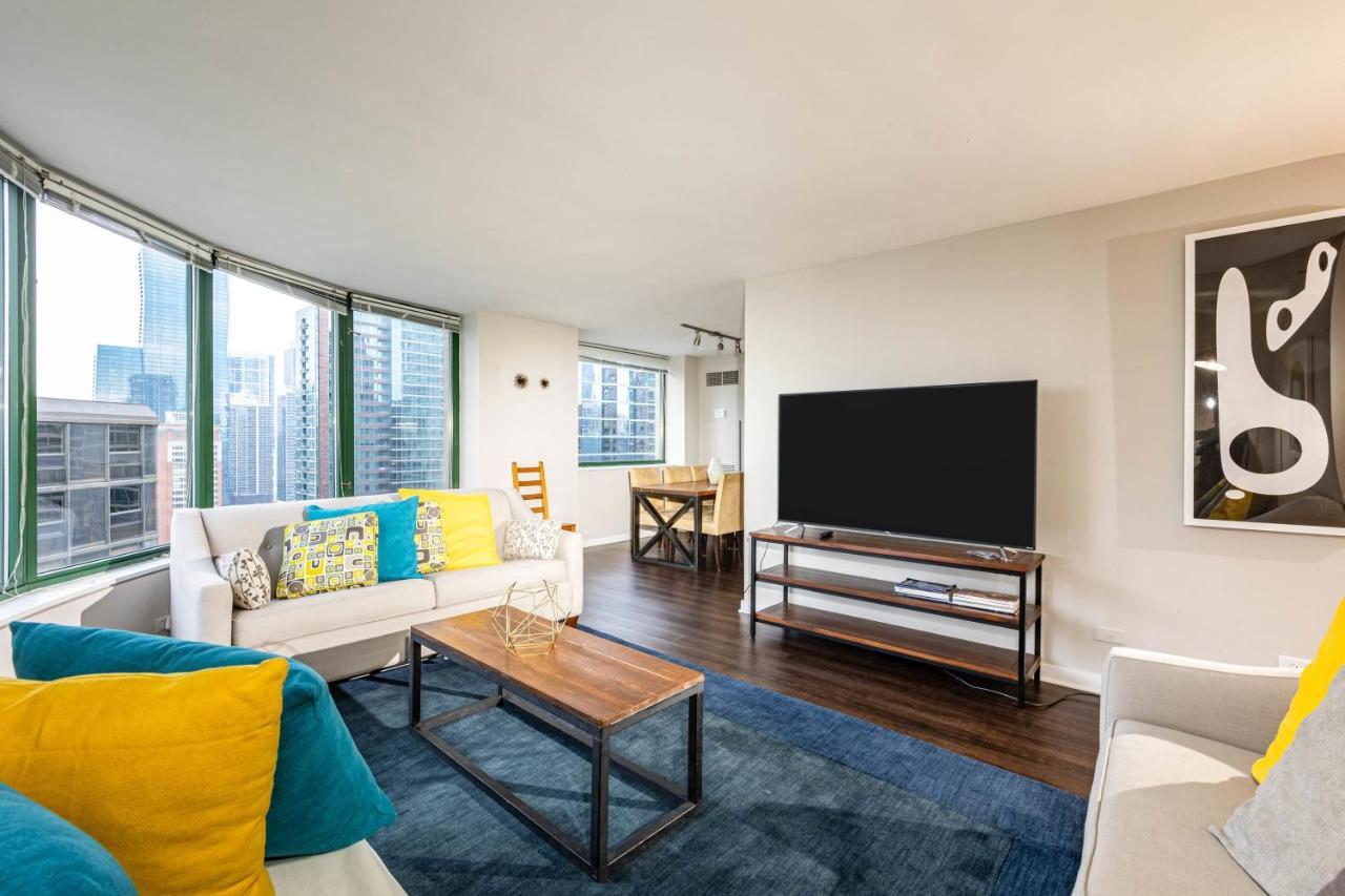 3b/3b Skyloft With Navy Pier View Gym & Pool By Envitae *