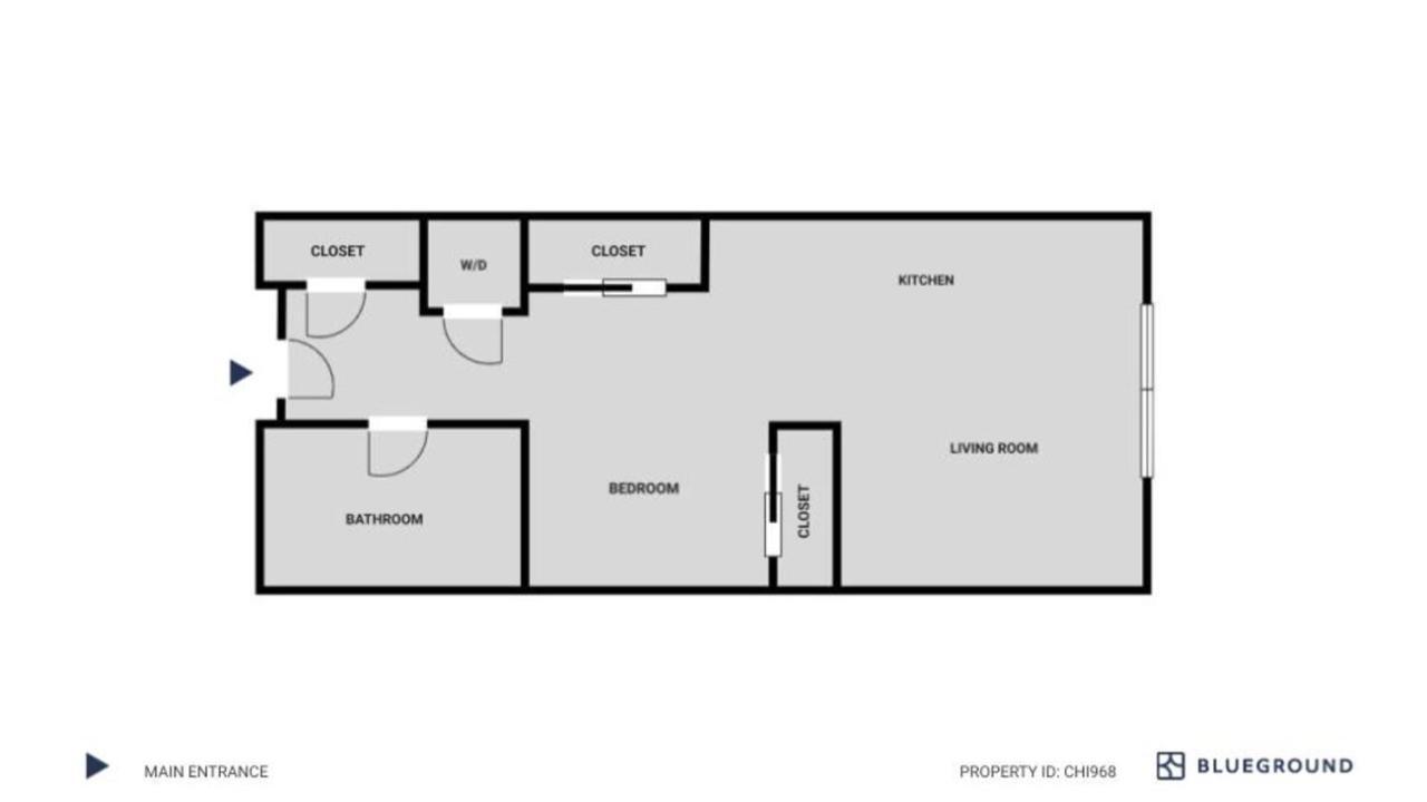 Apartment River West Jr 1br W Pool Gym Nr Entertainment Chi-968 Chicago
