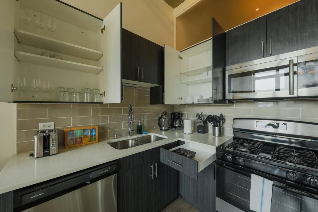 Apartment Mccormick 2br-2ba Family Unit For Up To 8 Guests With Optional Parking & Gym Access Chicago