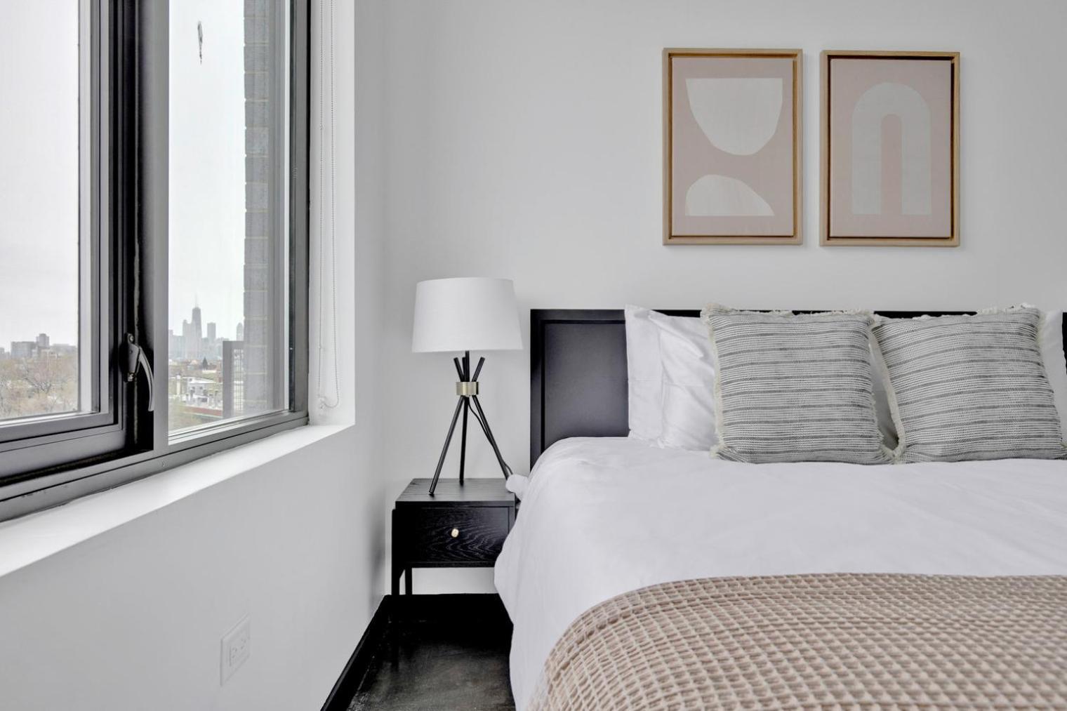 Bucktown 1br W Roof Bbq 1 Block To Blue Line Chi-662 *
