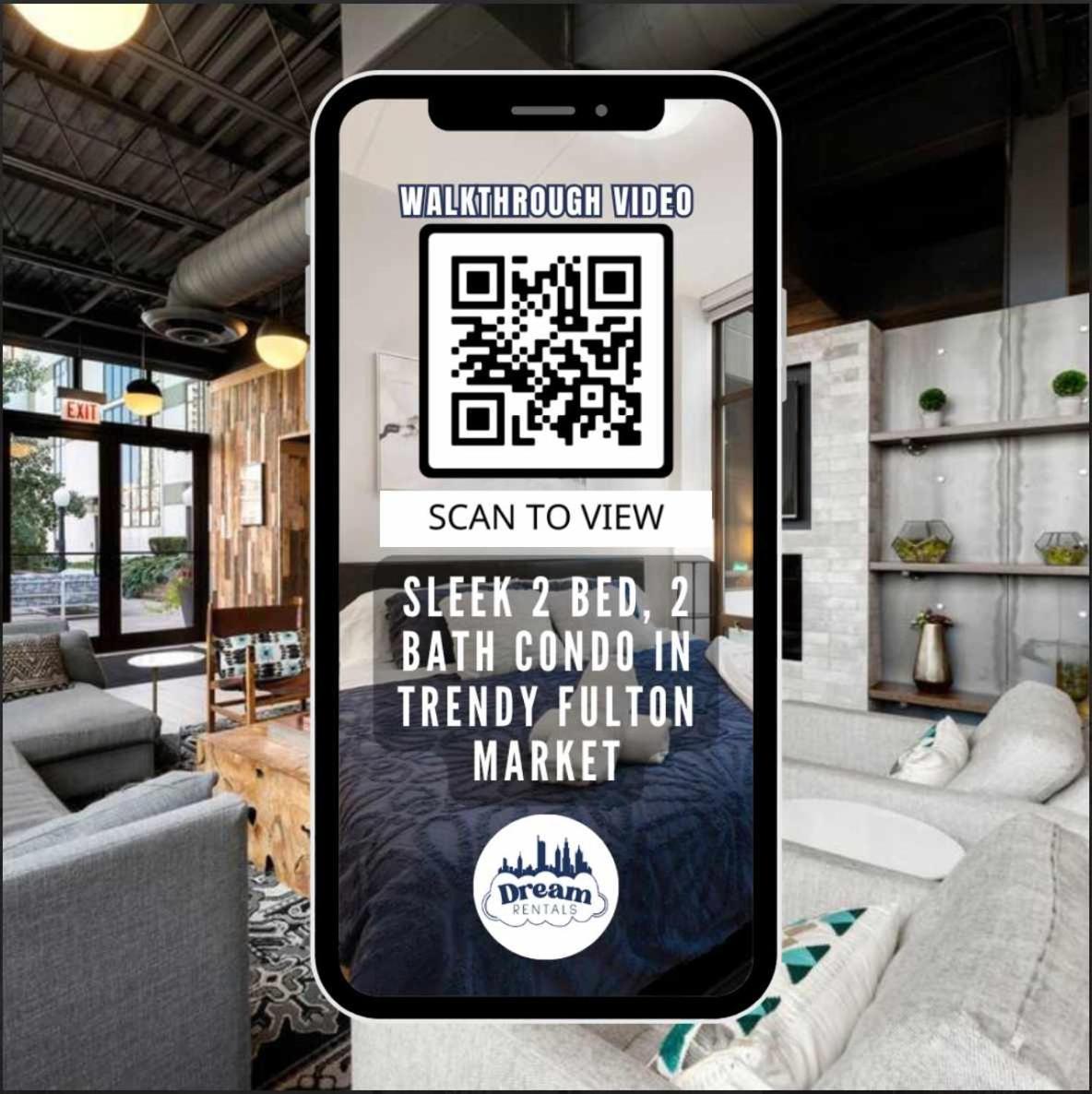 Sleek 2 Bed 2 Bath In Trendy Fulton Market Chicago