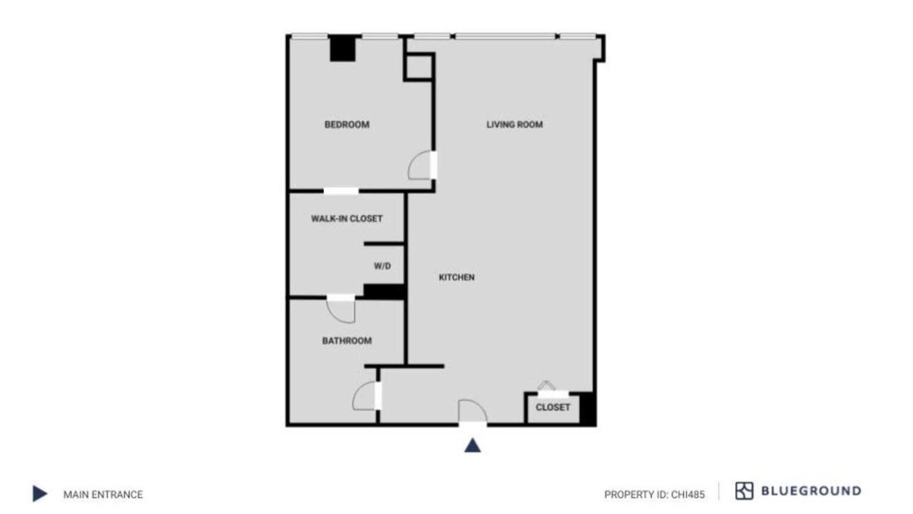 W Loop 1br W Gym Pool Lounge 2 Blocks From L Chi-485 Chicago