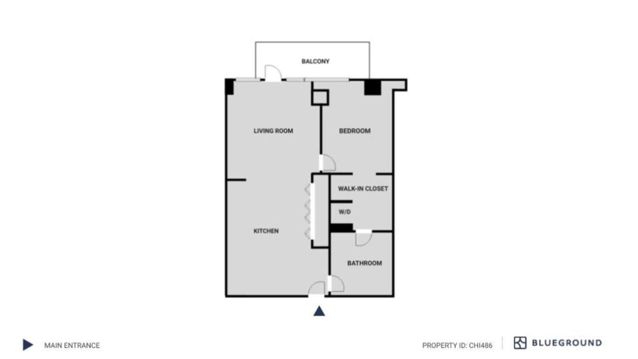 W Loop 1br W Gym Pool Lounge 2 Blocks From L Chi-486 Chicago